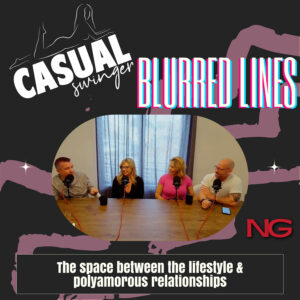 Casual Swinger Podcast - Blurred Lines Episode Art 1500xbidoy